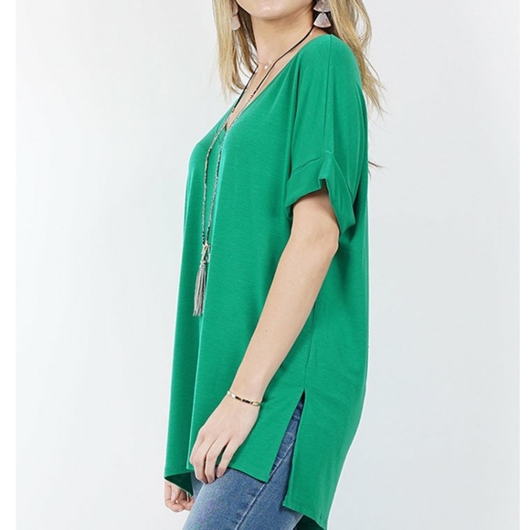 Brand new oversized rolled cuff tops - Picture 2 of 8